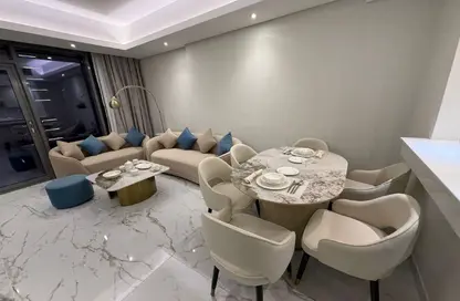 شقة - غرفة نوم - 2 حمامات للايجار في مرتفعات مارينا لوسيل - منطقة المارينا - الوسيل