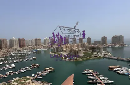 Apartment - 3 Bedrooms - 4 Bathrooms for rent in East Porto Drive - Porto Arabia - The Pearl Island - Doha