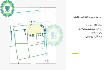 قطعة أرض - استوديو للبيع في الغانم القديم - الغانم - الدوحة