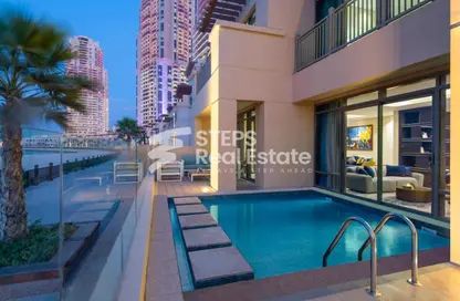 فيلا - 5 غرف نوم - 4 حمامات للايجار في شاتو - قناة كوارتييه - جزيرة اللؤلؤة - الدوحة