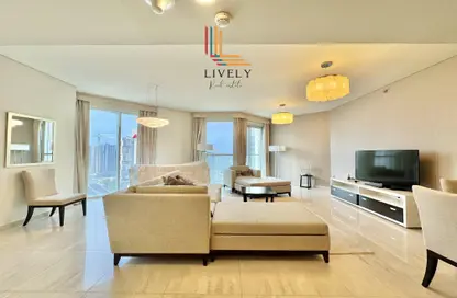 Apartment - 1 Bedroom - 2 Bathrooms for rent in Burj DAMAC Marina - Marina District - Lusail