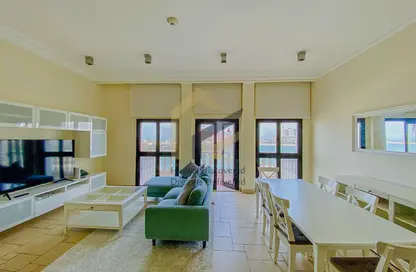 Apartment - 1 Bedroom - 2 Bathrooms for rent in Lahune - Qanat Quartier - The Pearl Island - Doha