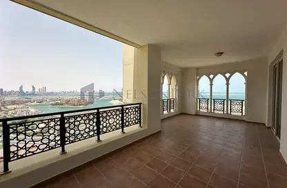 Apartment - 1 Bedroom - 2 Bathrooms for rent in Viva West - Viva Bahriyah - The Pearl Island - Doha