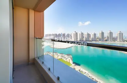 Apartment - 1 Bedroom - 2 Bathrooms for rent in Viva West - Viva Bahriyah - The Pearl Island - Doha