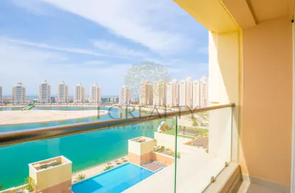 Apartment - 1 Bedroom - 1 Bathroom for sale in Viva West - Viva Bahriyah - The Pearl Island - Doha