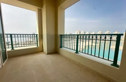 Apartment - 2 Bedrooms - 3 Bathrooms for rent in Viva East - Viva Bahriyah - The Pearl Island - Doha