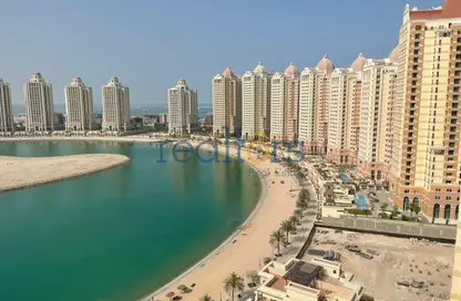 Apartment - 1 Bedroom - 2 Bathrooms for sale in Al Mutahidah Tower - Viva Bahriyah - The Pearl Island - Doha
