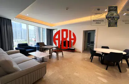 Apartment - 2 Bedrooms - 2 Bathrooms for rent in Marina Residences 195 - Marina District - Lusail
