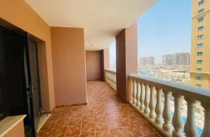 Apartment - 1 Bedroom - 2 Bathrooms for sale in Tower 14 - Porto Arabia - The Pearl Island - Doha