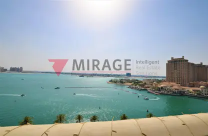 Water View image for: Apartment - 2 Bedrooms - 3 Bathrooms for rent in Tower 31 - Porto Arabia - The Pearl Island - Doha, Image 1