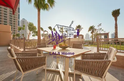 Apartment - 1 Bedroom - 2 Bathrooms for rent in Abraj Bay - Abraj Quartiers - The Pearl Island - Doha