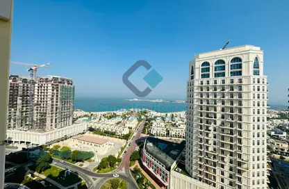 Apartment - 2 Bedrooms - 3 Bathrooms for rent in Viva East - Viva Bahriyah - The Pearl Island - Doha