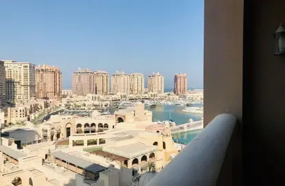 شقة - غرفة نوم - 2 حمامات للايجار في 5 تاور - بورتو أرابيا - جزيرة اللؤلؤة - الدوحة شقة - غرفة نوم - 2 حمامات للايجار في 5 تاور - بورتو أرابيا - جزيرة اللؤلؤة - الدوحة