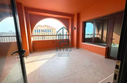 Terrace image for: Apartment - 2 Bedrooms - 2 Bathrooms for rent in Porto Arabia - The Pearl Island - Doha, Image 1