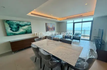 Apartment - 2 Bedrooms - 4 Bathrooms for rent in Abraj Bay - Abraj Quartiers - The Pearl Island - Doha