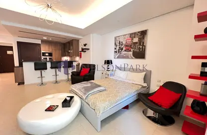 Apartment - Studio - 1 Bathroom for rent in Viva West - Viva Bahriyah - The Pearl Island - Doha