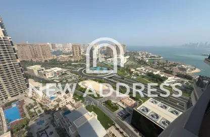 Apartment - 1 Bedroom - 2 Bathrooms for rent in Abraj Bay - Abraj Quartiers - The Pearl Island - Doha