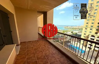 Apartment - 1 Bedroom - 2 Bathrooms for rent in East Porto Drive - Porto Arabia - The Pearl Island - Doha