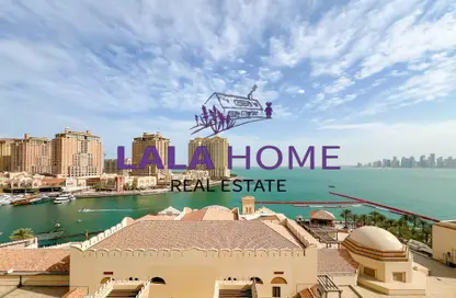 شقة - غرفة نوم - 2 حمامات للايجار في منازل تاون هاوس - بورتو أرابيا - جزيرة اللؤلؤة - الدوحة