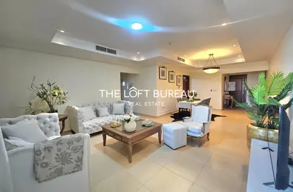 Apartment - 2 Bedrooms - 2 Bathrooms for rent in East Porto Drive - Porto Arabia - The Pearl Island - Doha