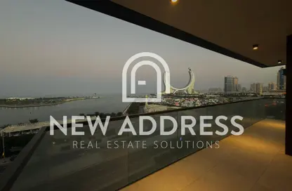 Apartment - 2 Bedrooms - 4 Bathrooms for rent in Lusail Residence - Marina District - Lusail