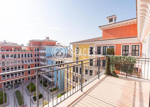 Apartment - 1 bedroom - 2 bathrooms for sale in Mercato - Qanat Quartier - The Pearl Island - Doha Apartment - 1 bedroom - 2 bathrooms for sale in Mercato - Qanat Quartier - The Pearl Island - Doha