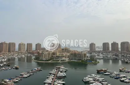 Apartment - 2 Bedrooms - 3 Bathrooms for sale in East Porto Drive - Porto Arabia - The Pearl Island - Doha