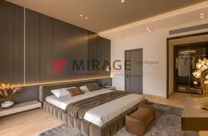 Room / Bedroom image for: Duplex - 3 Bedrooms - 4 Bathrooms for sale in The Waterfront - Lusail, Image 1
