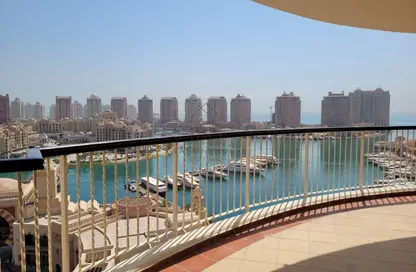 Apartment - 3 Bedrooms - 4 Bathrooms for sale in East Porto Drive - Porto Arabia - The Pearl Island - Doha