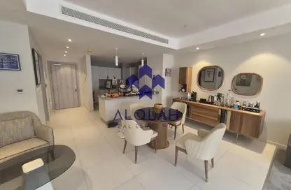Apartment - 1 Bedroom - 2 Bathrooms for rent in Lusail Residence - Marina District - Lusail