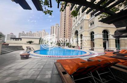 Apartment - Studio - 1 Bathroom for rent in Viva East - Viva Bahriyah - The Pearl Island - Doha