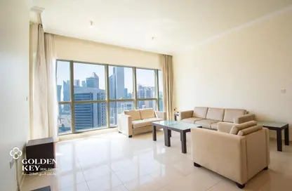 Apartment - 2 Bedrooms - 3 Bathrooms for rent in Beach Tower - West Bay - West Bay - Doha