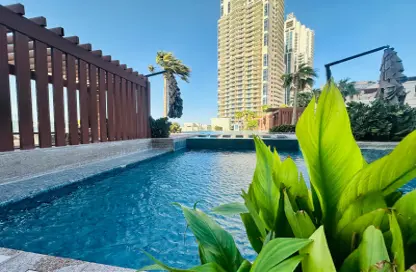 Duplex - 2 Bedrooms - 2 Bathrooms for rent in Abraj Bay - Abraj Quartiers - The Pearl Island - Doha