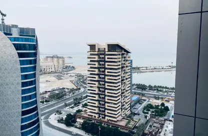 شقة - 2 غرف نوم - 3 حمامات للايجار في برج المارينا - منطقة المارينا - الوسيل