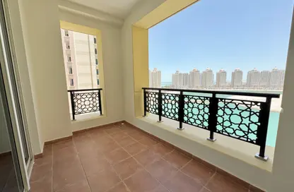 Apartment - Studio - 1 Bathroom for rent in Viva East - Viva Bahriyah - The Pearl Island - Doha