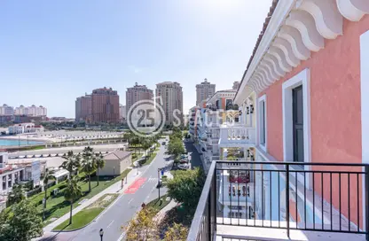 Outdoor Building image for: Apartment - 3 Bedrooms - 4 Bathrooms for rent in Carnaval - Qanat Quartier - The Pearl Island - Doha, Image 1