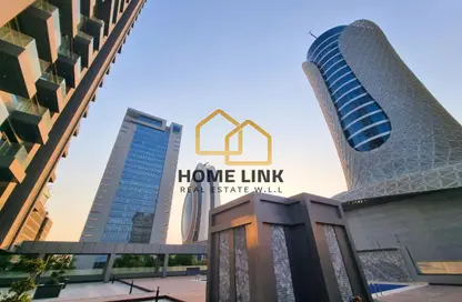 Apartment - 1 Bedroom - 2 Bathrooms for rent in Marina Tower 02 - Marina District - Lusail Apartment - 1 Bedroom - 2 Bathrooms for rent in Marina Tower 02 - Marina District - Lusail