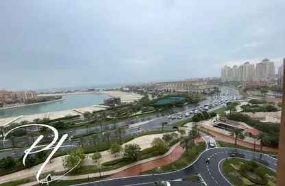 Water View image for: Apartment - 1 Bathroom for sale in Tower 18 - Porto Arabia - The Pearl Island - Doha, Image 1