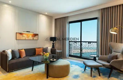 Living Room image for: Apartment - 2 Bedrooms - 2 Bathrooms for rent in Lusail City - Lusail, Image 1