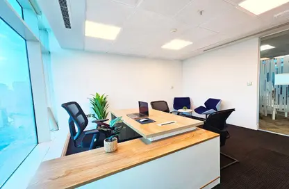 Office Space - Studio - 4 Bathrooms for rent in Al Jazeera Tower - West Bay - West Bay - Doha