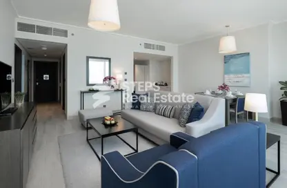 Apartment - 1 Bedroom - 2 Bathrooms for rent in West Bay Tower - West Bay - West Bay - Doha
