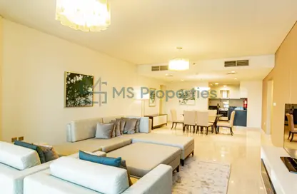 Apartment - 3 Bedrooms - 4 Bathrooms for rent in Lusail Residence - Marina District - Lusail