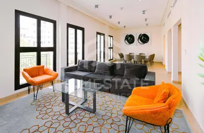 Apartment - 2 Bedrooms - 2 Bathrooms for rent in Chateau - Qanat Quartier - The Pearl Island - Doha