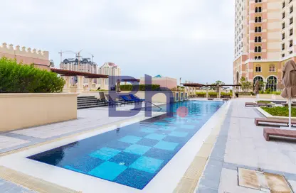 Apartment - 1 Bedroom - 2 Bathrooms for rent in Viva West - Viva Bahriyah - The Pearl Island - Doha