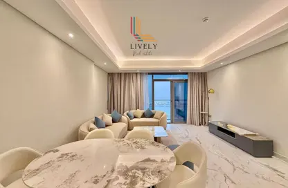 شقة - غرفة نوم - 2 حمامات للايجار في لوسيل ريسيدينس - منطقة المارينا - الوسيل شقة - غرفة نوم - 2 حمامات للايجار في لوسيل ريسيدينس - منطقة المارينا - الوسيل