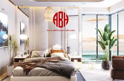 Room / Bedroom image for: Apartment - 3 Bedrooms - 5 Bathrooms for sale in Burj DAMAC Waterfront - Waterfront Residential - The Waterfront - Lusail, Image 1