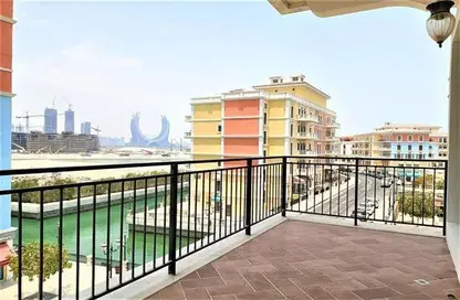 Apartment - 3 Bedrooms - 3 Bathrooms for rent in Mercato - Qanat Quartier - The Pearl Island - Doha