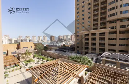 Outdoor Building image for: Apartment - 2 Bedrooms - 1 Bathroom for rent in East Porto Drive - Porto Arabia - The Pearl Island - Doha, Image 1