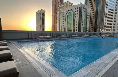 Apartment - 1 Bedroom - 1 Bathroom for rent in West Bay Tower - West Bay - West Bay - Doha