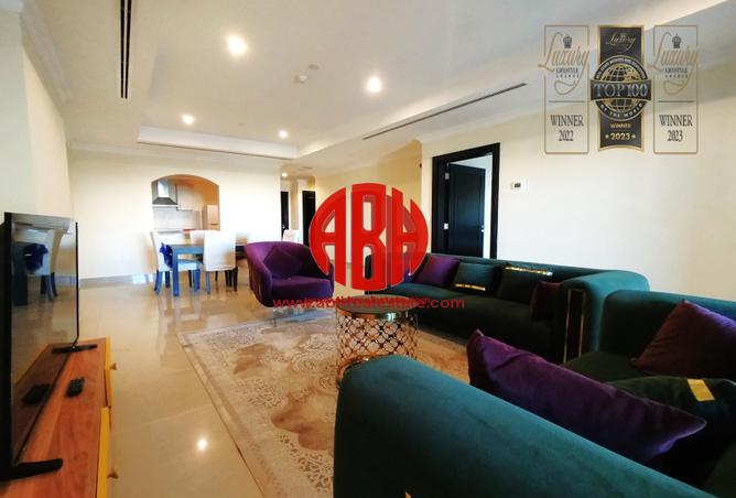 Apartment - 1 Bedroom - 2 Bathrooms for rent in East Porto Drive - Porto Arabia - The Pearl Island - Doha